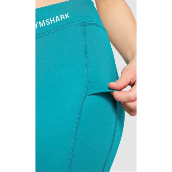 GymShark Illumination Leggings Charged Emerald S - Picture 4 of 16